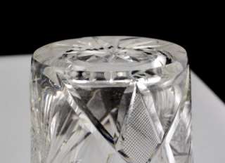 Fine 5pc Cut Glass American Brilliant Period Pitcher & Tumbler Set ABP 