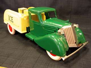 1930s Wyandotte Pressed Steel Ice Delivery Truck Toy  