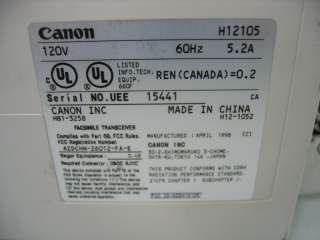 Canon H12105 MultiPASS L6000 Laser Printer Fax  