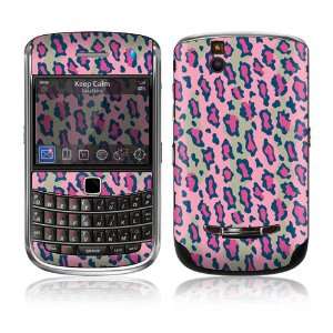 BlackBerry Bold 9650 Skin Decal Sticker   Pink Leopard 