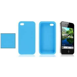  Gino Sky Blue Antiskid Silicone Shield Cover for Apple 