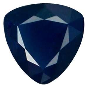  1.40 Carat Loose Blue Sapphire Trillion Cut Jewelry