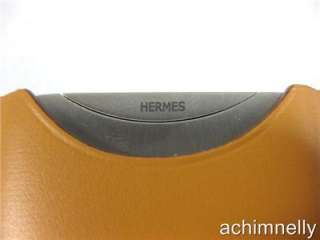 AUTHENTIC HERMÈS CIGAR CUTTER WITH HERMES LEATHER CASE  
