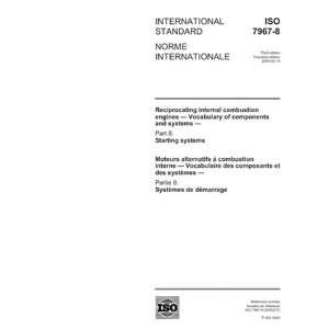  ISO 7967 82005, Reciprocating internal combustion engines 
