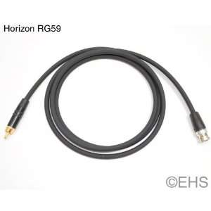  Horizon RG59 75ohm coax cable: BNC, Female BNC, RCA or F 