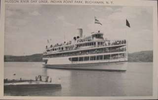 BUCHANAN NY Indian Point Park HUDSON RIVERBOAT Old PC  