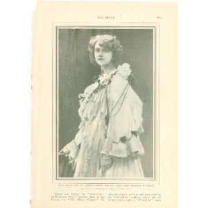 1902 Print Actress Ellen Beach Yaw 