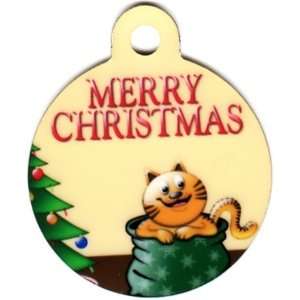   Christmas Tree Pet Tags Direct Id Tag for Dogs & Cats: Pet Supplies
