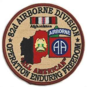   Airborne Division Operation Enduring Freedom Patch 
