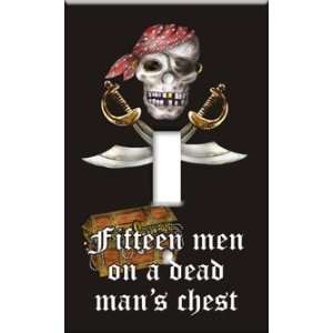  Switch Plate Cover Art Dead Mans Chest Pirate Themed S 