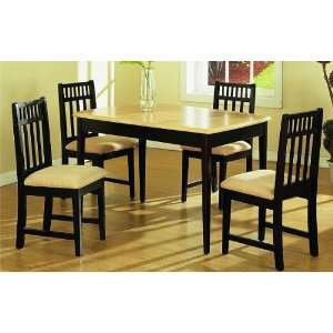  Le Bosque Village Style Dining Table & 4 Chairs Dinette 