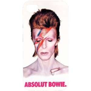 DAVID BOWIE Absolute iPHONE 4 4S WHITE RUBBER PROTECTIVE CASE