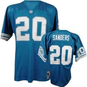  Barry Sanders Light Blue Mitchell & Ness Authentic 1996 Throwback 