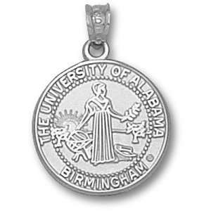  University of Alabama Birmingham Seal Pendant (Silver 