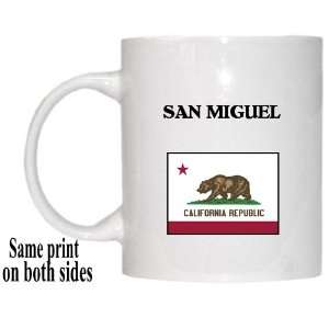    US State Flag   SAN MIGUEL, California (CA) Mug: Everything Else
