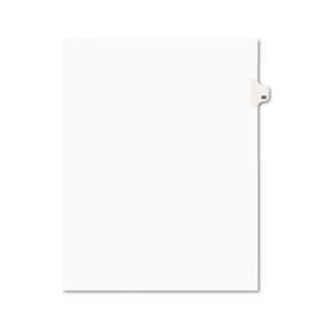  Avery 01080   Avery Style Legal Side Tab Divider, Title 