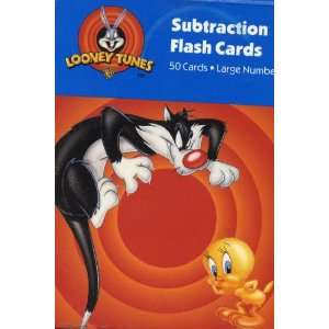   Flash Cards with Sylvester and Tweety Bird   50 Cards Toys & Games