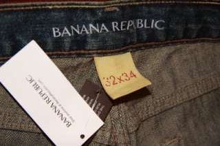 New with tags BANANA REPUBLIC Straight denim jeans for men  