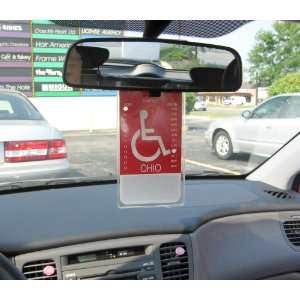  Set of 2 Handicap Placard Protectors: Health & Personal 