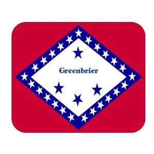  US State Flag   Greenbrier, Arkansas (AR) Mouse Pad 