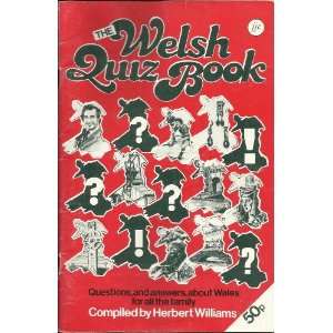  Welsh Quiz Book (9780902375468) Herbert Williams Books