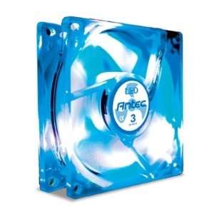  Antec TriCool 120mm Blue LED Case Fan: Computers 