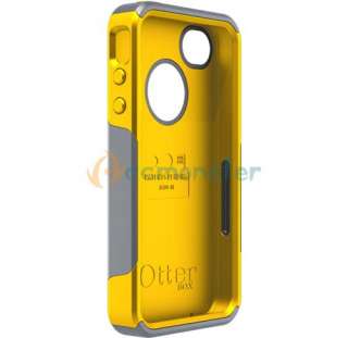 Original Otterbox Commuter Case for iPhone 4 4G 4S Gunmetal Grey & Sun 