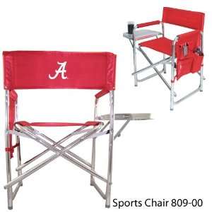 University of Alabama Printed Sports Chair Red:  Sports 