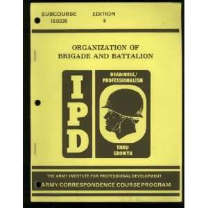   (IPD) Army Institute of Professional Development  Books