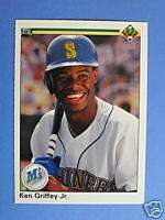 1990 UpperDeck #156 Ken Griffey Jr 2nd Yr MLB Card MINT  