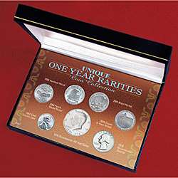 American Coin Treasures Unique One Year Rarities Coin Set Today $18 