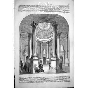   1847 Interior Chapel West London Cemetery Architecture