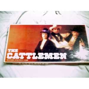  VINTAGE 1977 THE CATTLEMEN WESTERN STRATEGY GAME 