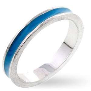  ROYAL BLUE ENAMEL RING SIZES 5 10 Jewelry