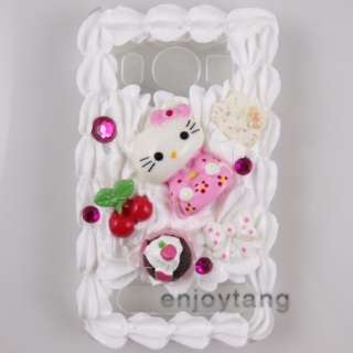 New Hello Kitty Cake Cream Case Cover for HTC EVO 4G  