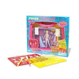  NEX Jumbo Stencil Kit (Fashion & Ponies): Toys & Games