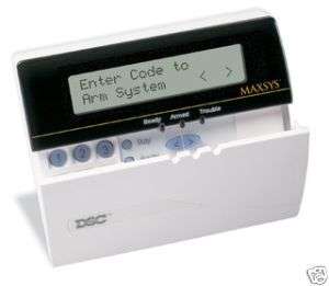 DSC PLCD 4501 Maxsys Programmable LCD Keypad Message  