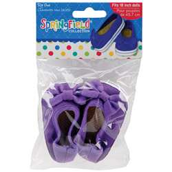 Springfield Collection Purple Doll Shoes  