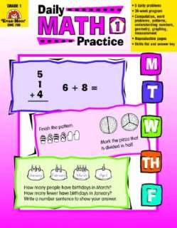 Daily Math Practice, Grade 1 (Paperback)  