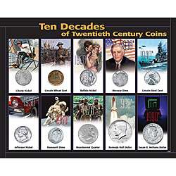 American Coin Treasures 20th Century 10 decade Coin Collection 