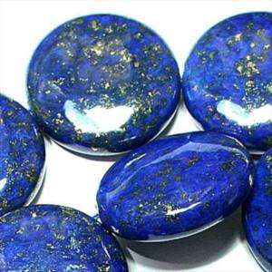14mm Lapis Lazuli Gemstone Coin Shape Loose Beads 15  