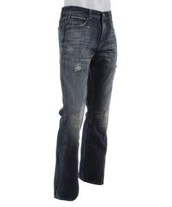 Ray Mens Denim Jeans with Patches  Overstock
