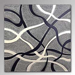   Filigree Abstract Oil Canvas Painting (Indonesia)  Overstock