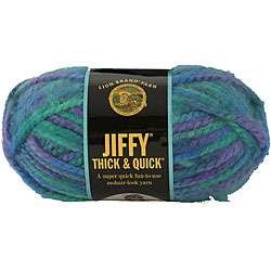 Lion Brand Jiffy Thick & Quick Green Mountains Yarn  Overstock