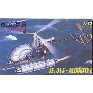    SE 313 Alouette II Helicopter 1 72 Mach 2 Models Toys & Games