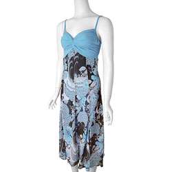 Adi Designs S. Max Womens Printed Casual Maxi Dress  Overstock