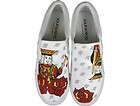 Mens Skate Flat Shoes Custom Painted Sneakers Slip Ons Boots Size 13 
