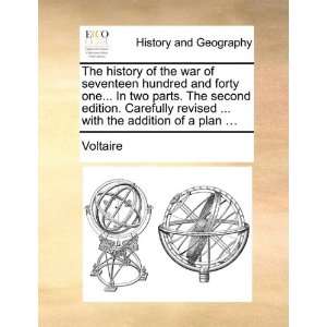  The history of the war of seventeen hundred and forty one In two 