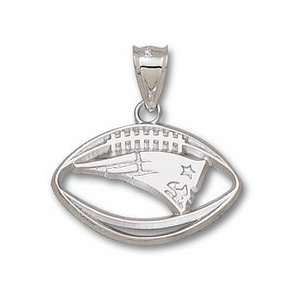  New England Patriots NFL Sterling Silver Charm: Sports 