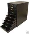   32 Compartment Black Tray Insert Drawer Organizer Storage Jewelry Case